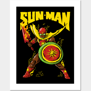 Sun-Man Posters and Art